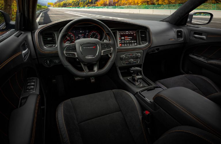 Dashboard View of the 2022 Dodge Charger