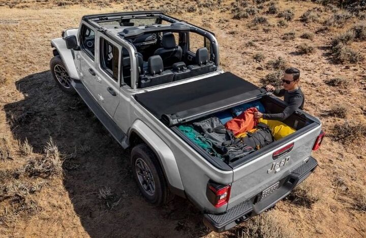 Cargo Space in the 2022 Jeep Gladiator