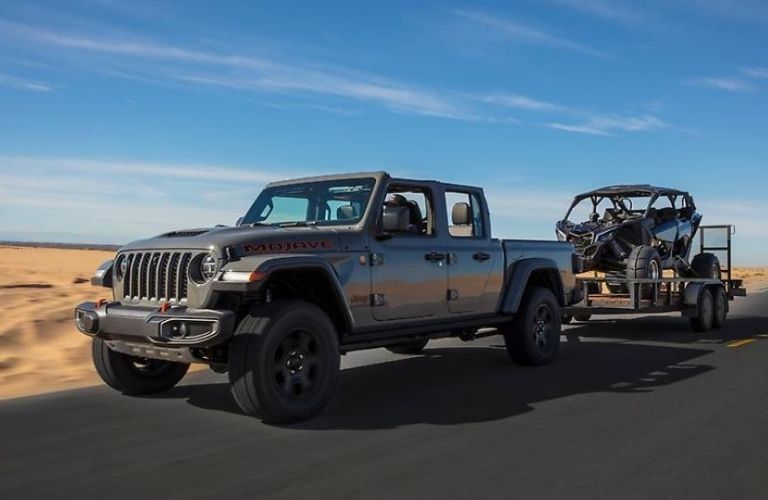 2022 Jeep Gladiator towing
