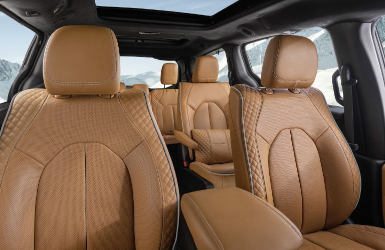 Seating in the 2022 Chrysler Pacifica