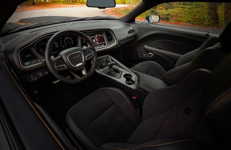 Dashboard View of the 2022 Dodge Challenger