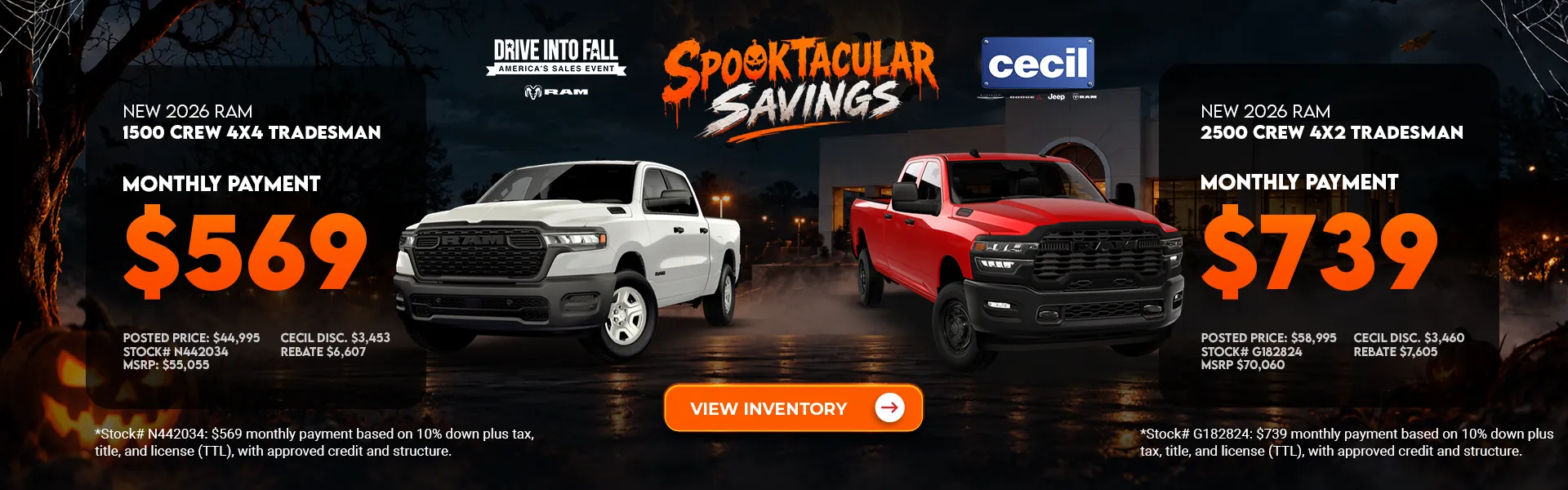 Spooktacular Savings